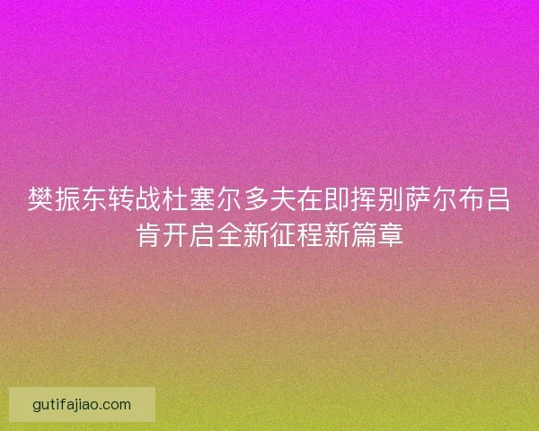 樊振东转战杜塞尔多夫在即挥别萨尔布吕肯开启全新征程新篇章
